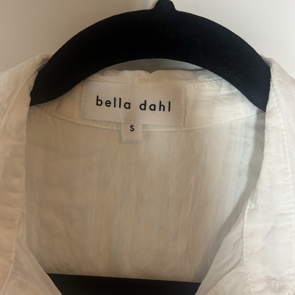 Bella Dahl White Button Down Blouse Size Small - Picture 4 of 8